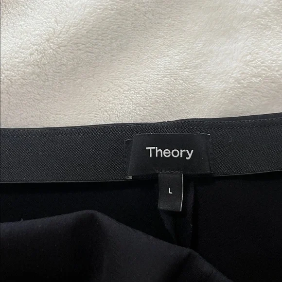 Theory Black Cropped Women's Pants - Picture 8 of 12